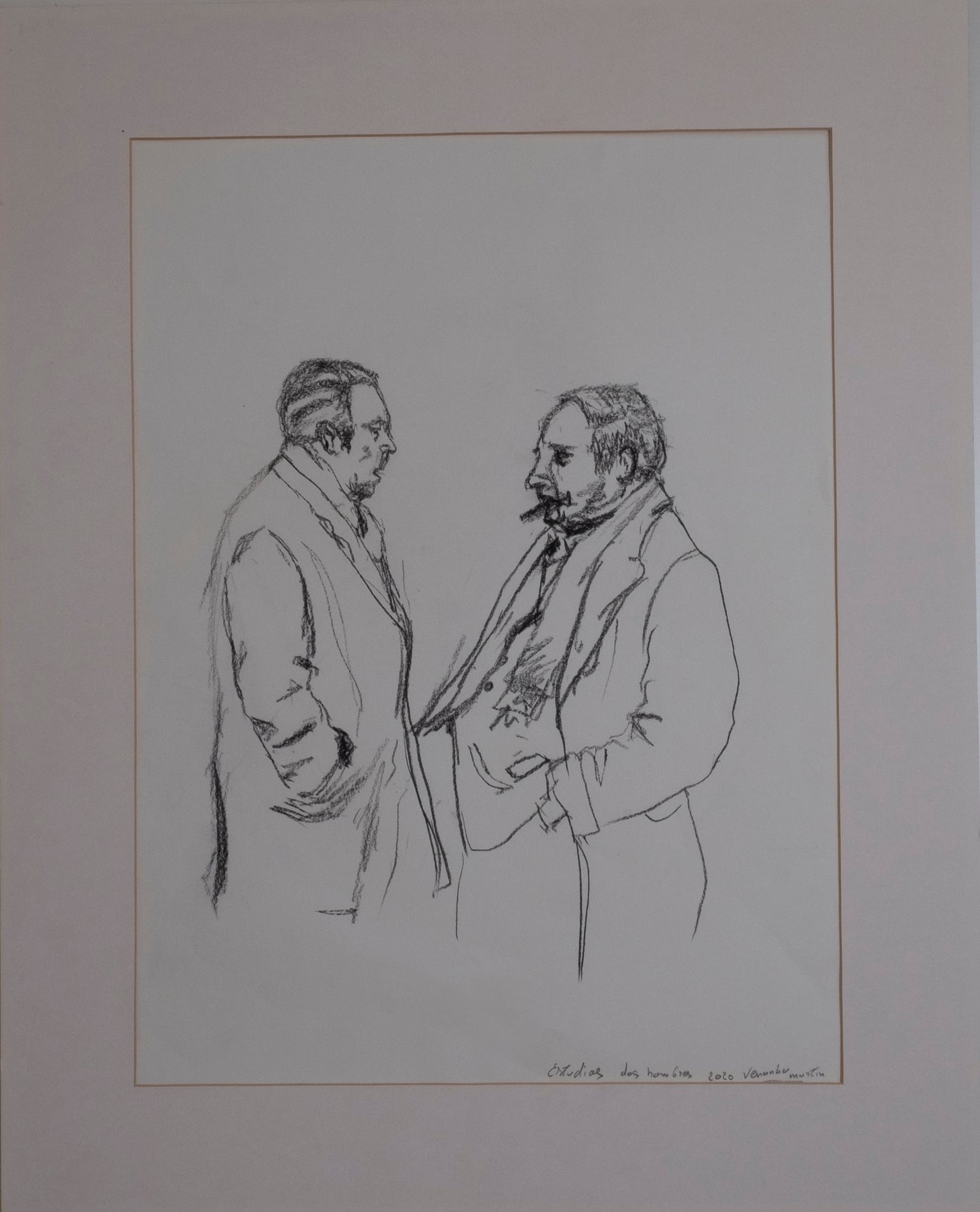 Retrato de dos hombres