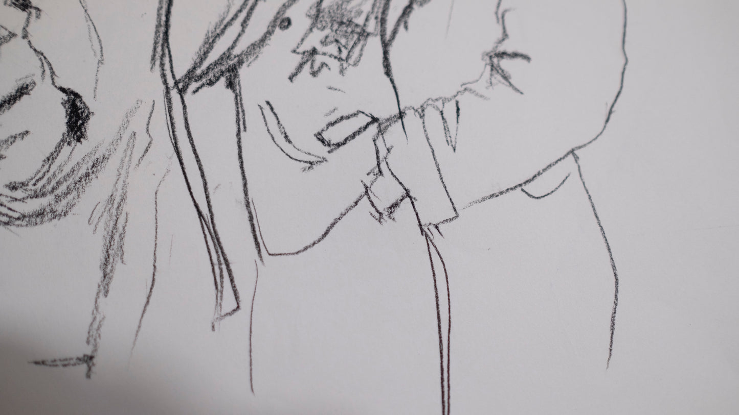 Retrato de dos hombres