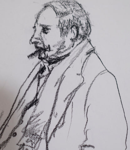 Retrato de dos hombres