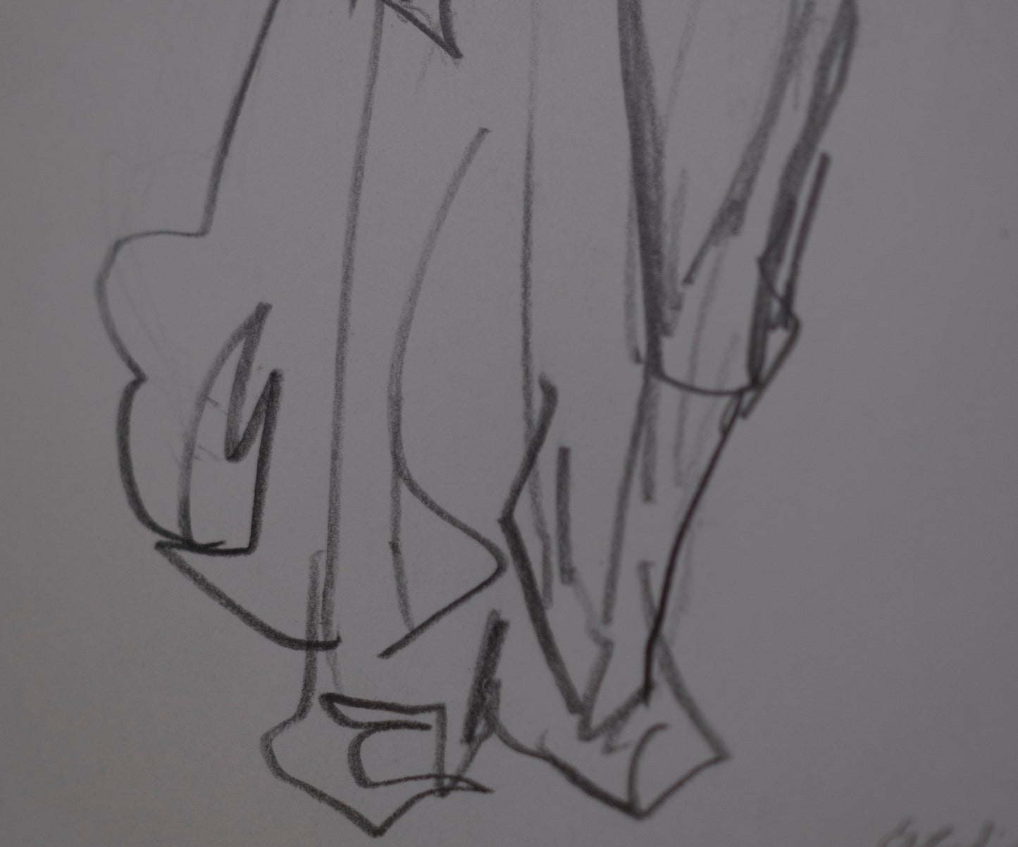 Estudio dibujo  rapido  virgen